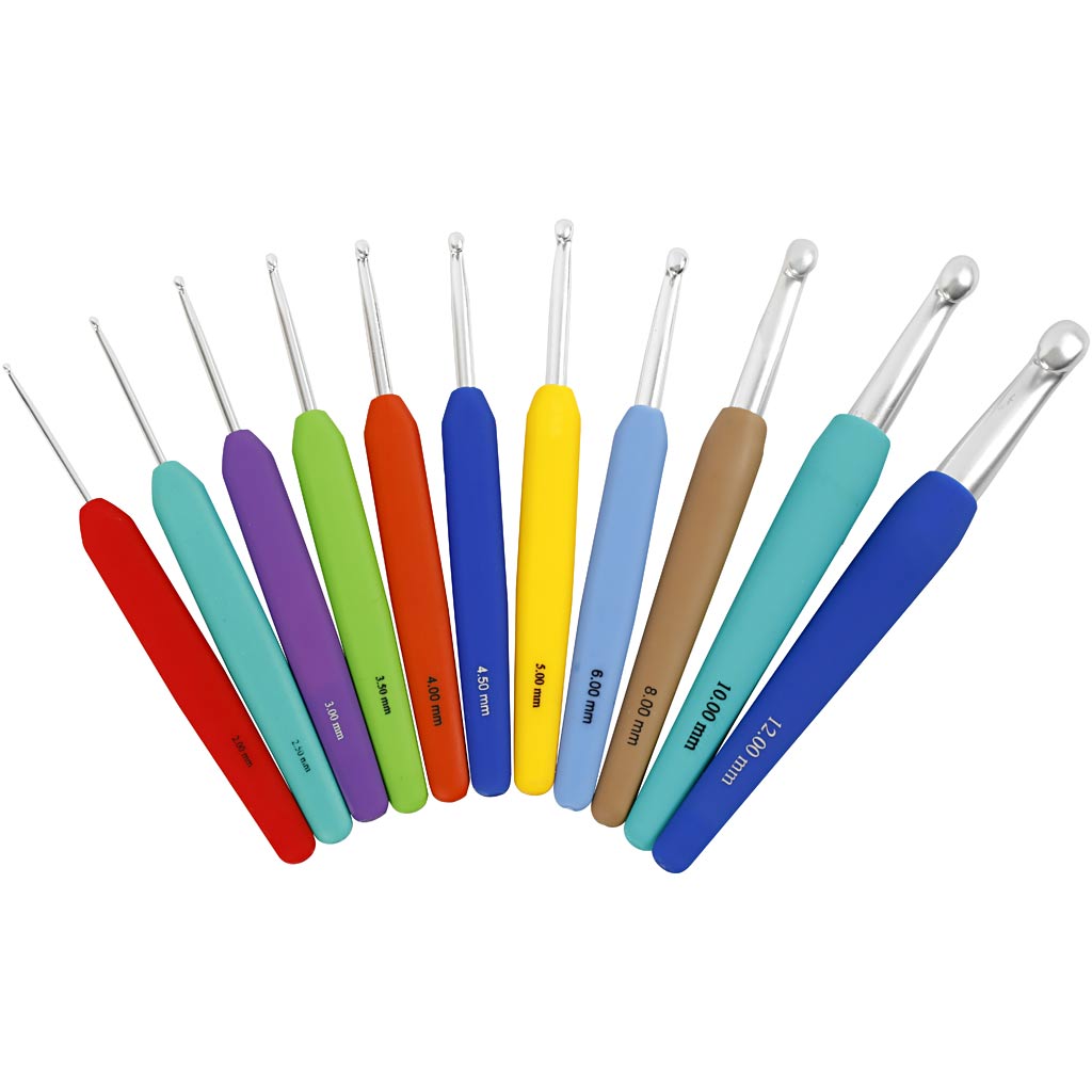 Creativ company crochet hooks, 11 pieces 1 box