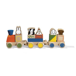 Bambolino Toys Wooden Block Train