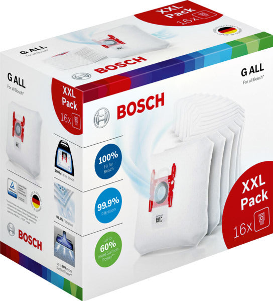 Bosch bbz16gall 16 sacs à poussière