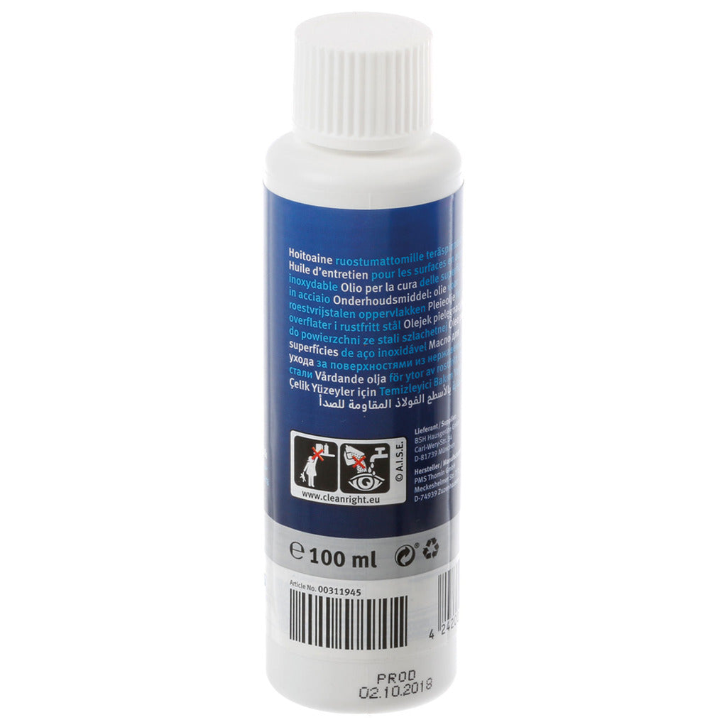 Bosch Siemens Bosch Siemens stainless steel maintenance product 100ml