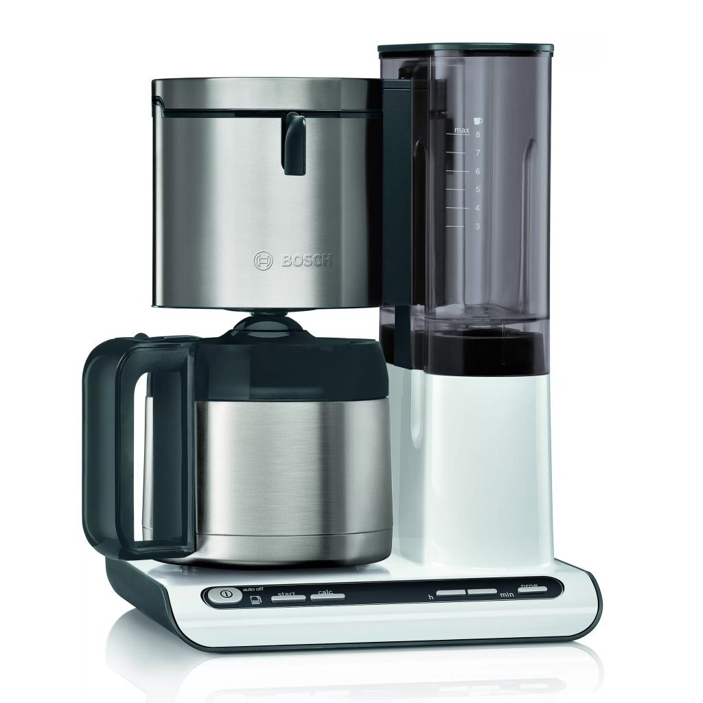 Bosch TKA8A681 Styline Kaffeemaschine Edelstahl weiß