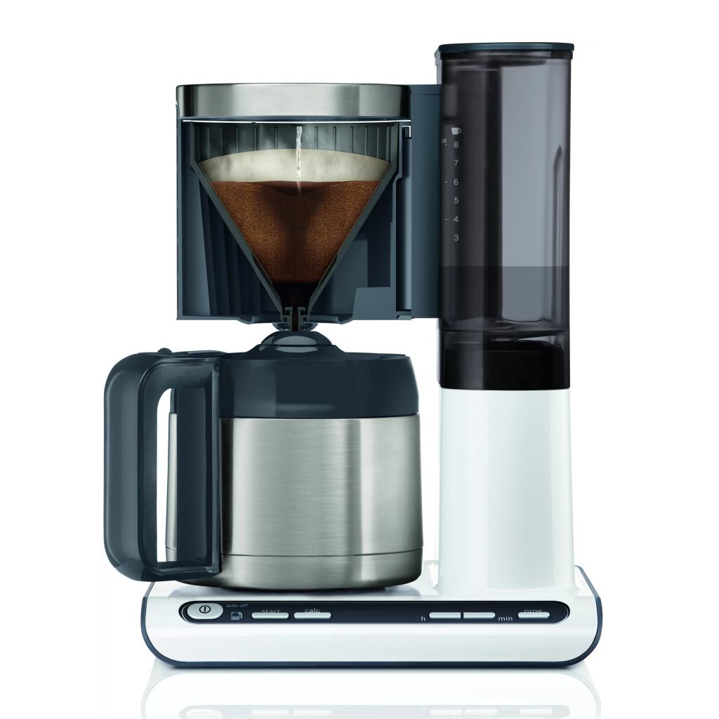 Bosch TKA8A681 Styline Kaffeemaschine Edelstahl weiß