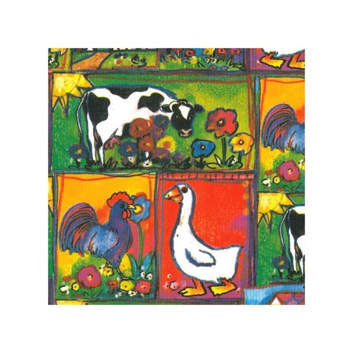 Toonbankrol 50cm boerderijdieren 200m