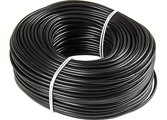 Herth+buss insulation hose insulating tubes 3 mm 50m soft PVC black