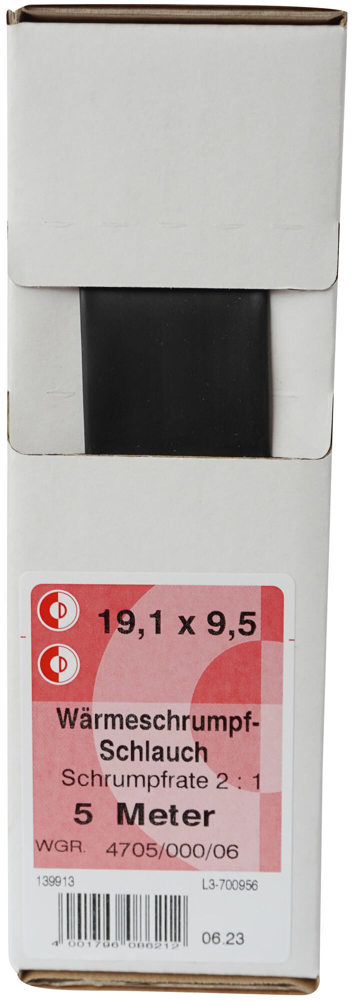 Dresselhaus Wärmeschrumpfröhre 19,1 x 9,5