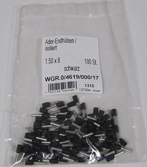 Dresselhaus ferrule insulated wire end sleeve 1.5 mm