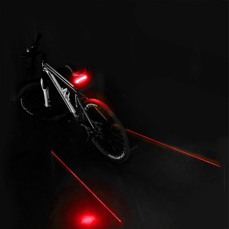 Meilan Laser rear light with USB Remote Control X5