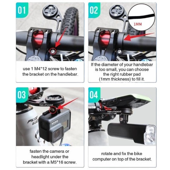 Navihood -Lenkhalter Aluminium C4
