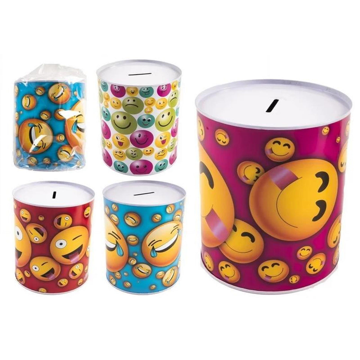 Jono jouets tirelire xl visages heureux