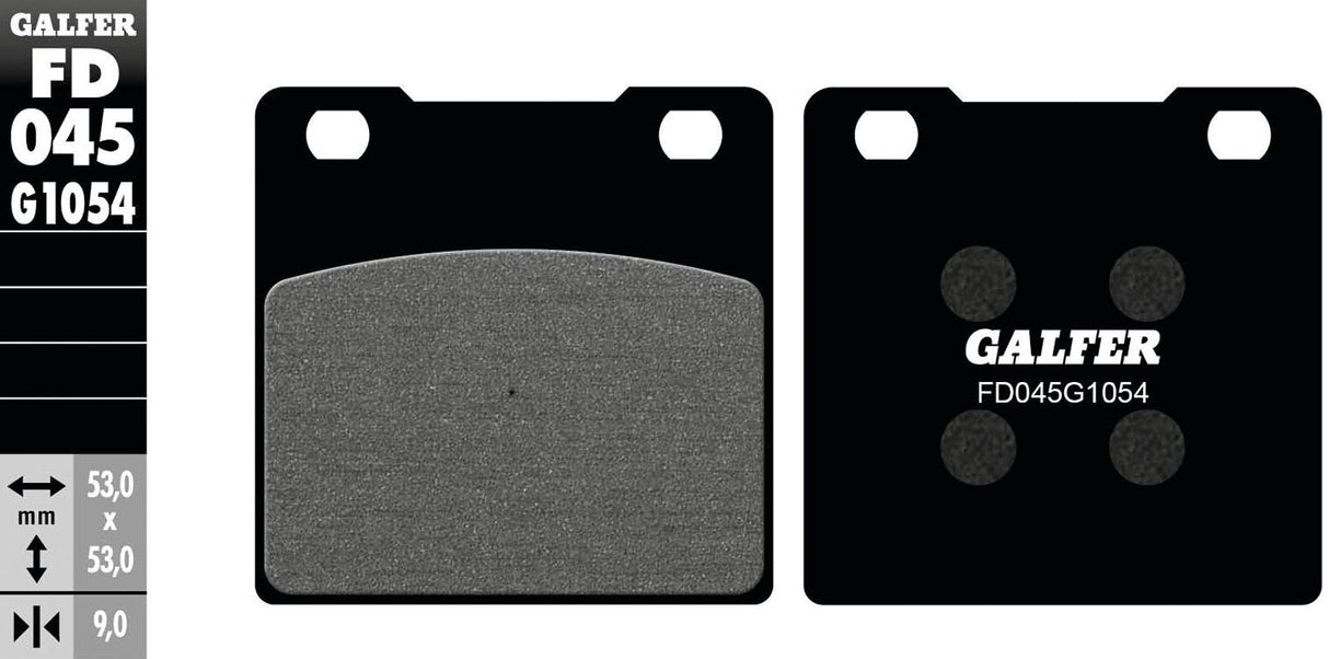 Galfer brake pads fd045 brake pad fd045 g1054 organic