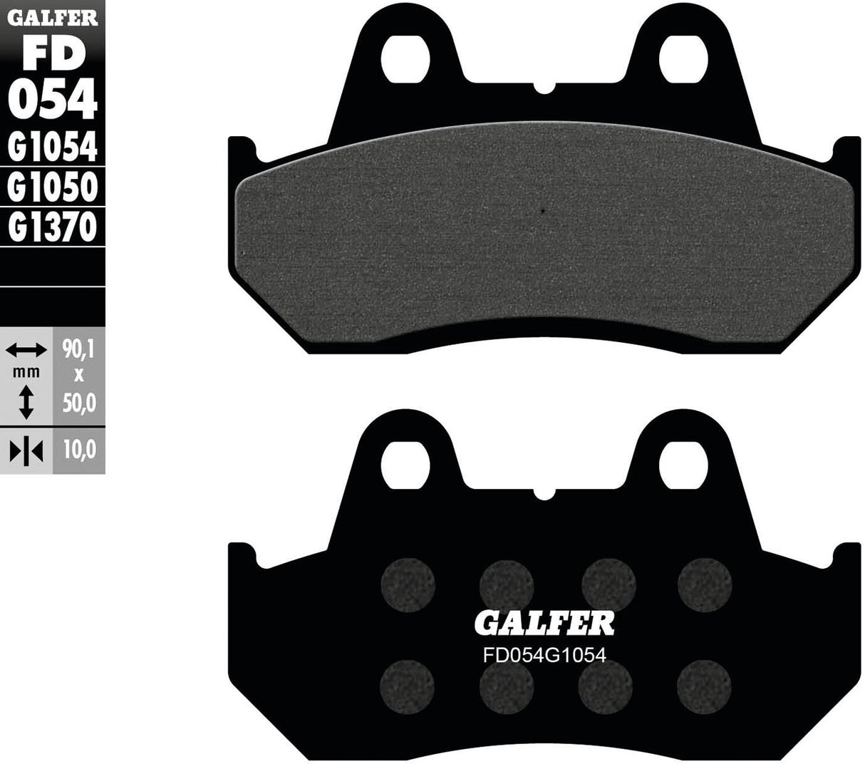 Galfer brake pads fd054 brake pad fd054 g1054 organic