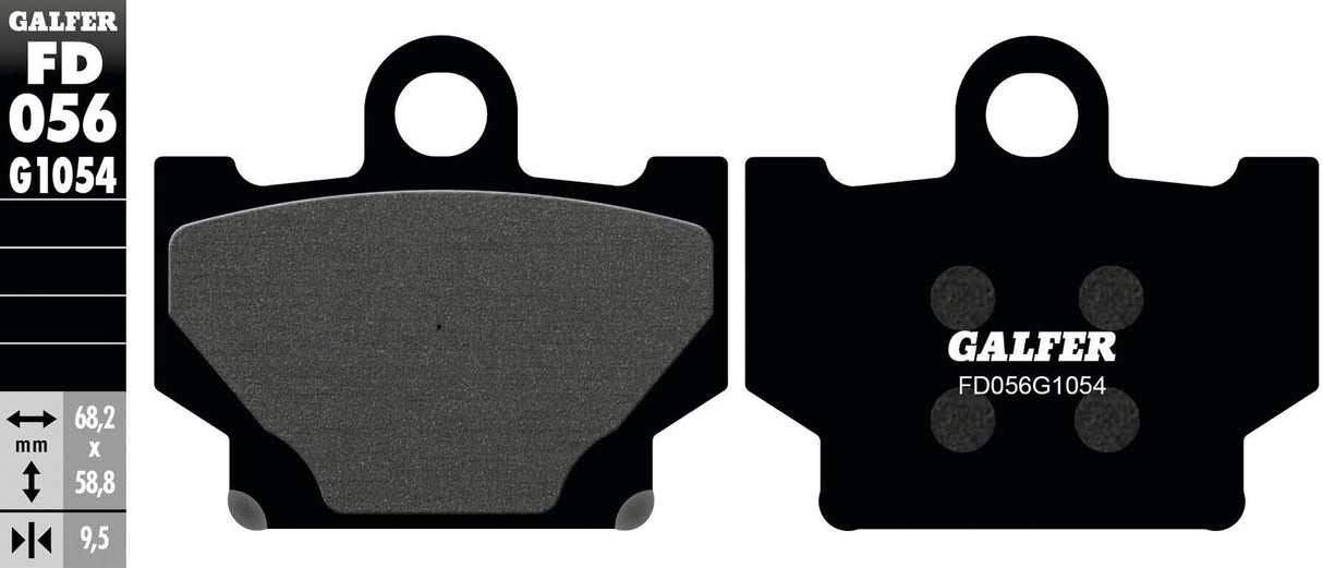 Galfer brake pads fd056 brake pad fd056 g1054 organic