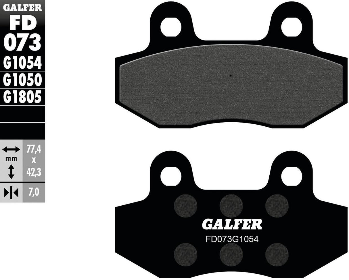 Galfer remblokken fd073 brake pad fd 073 g1054 organic