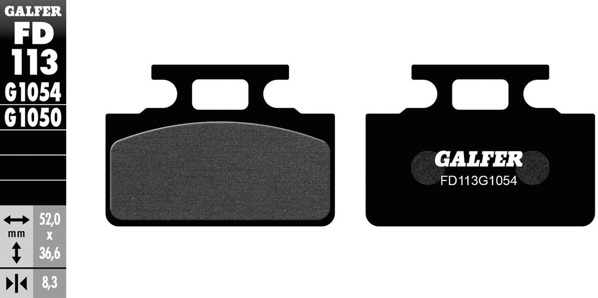 Galfer brake pads fd113 brake pad fd113 g1054 organic