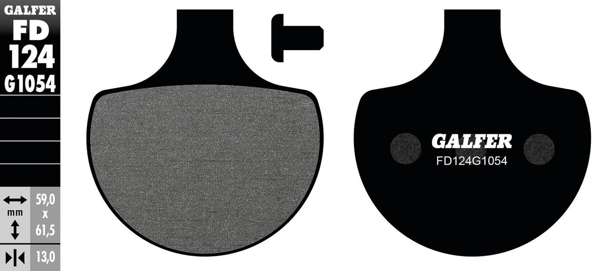 Galfer brake pads fd124 brake pad fd124 g1054 organic