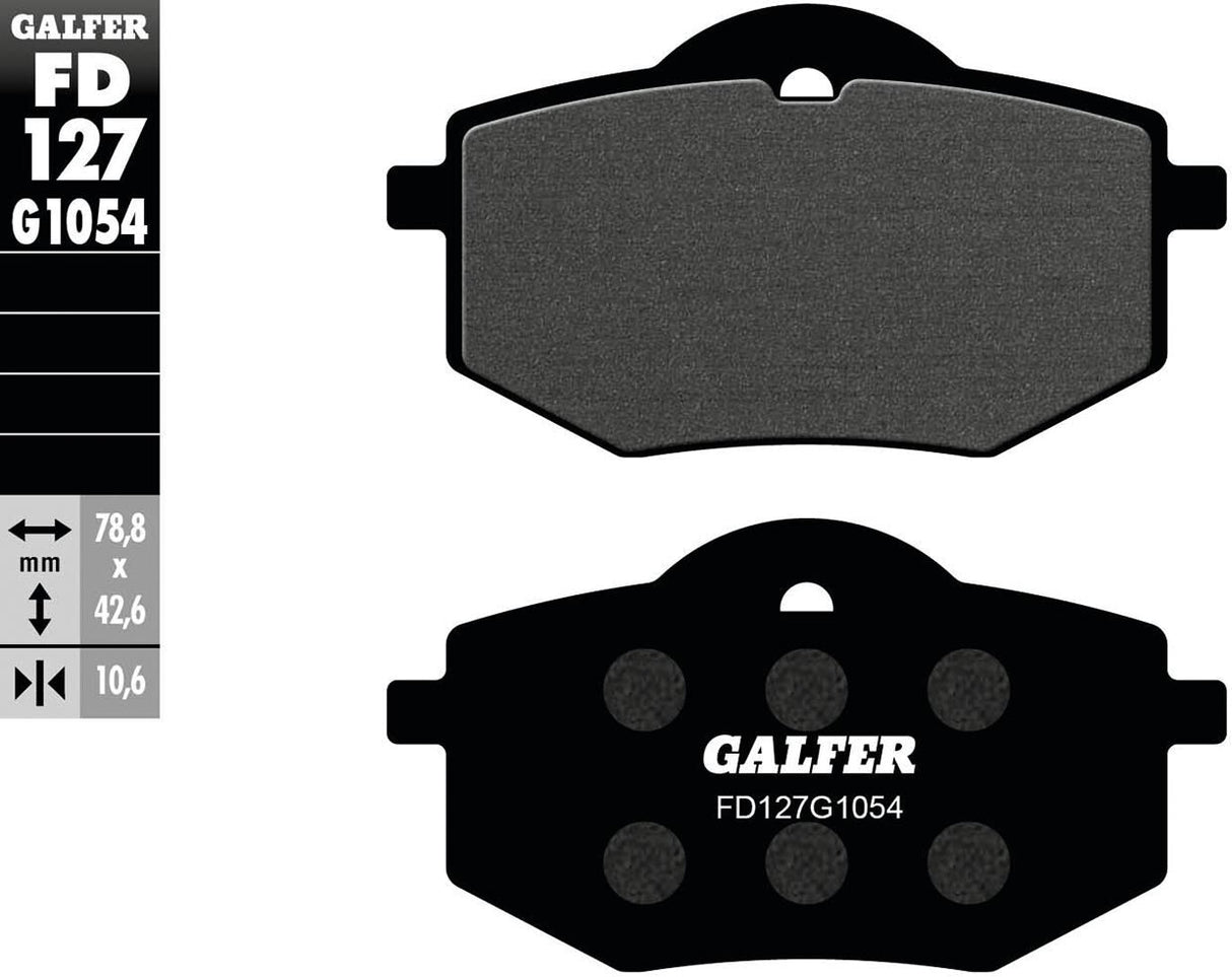 Galfer brake pads fd127 brake pad fd127 g1054 organic