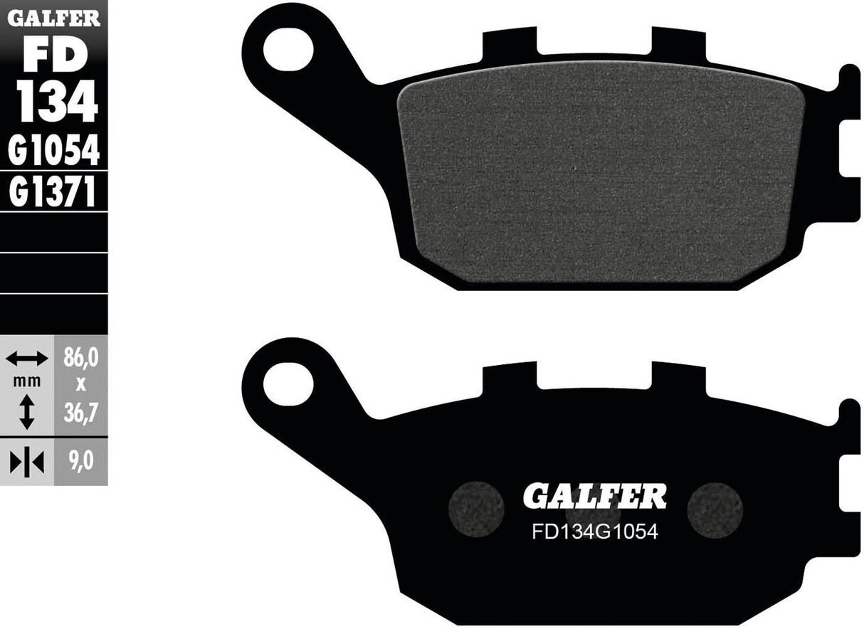 Galfer brake pads fd134 brake pad fd134 g1054 organic