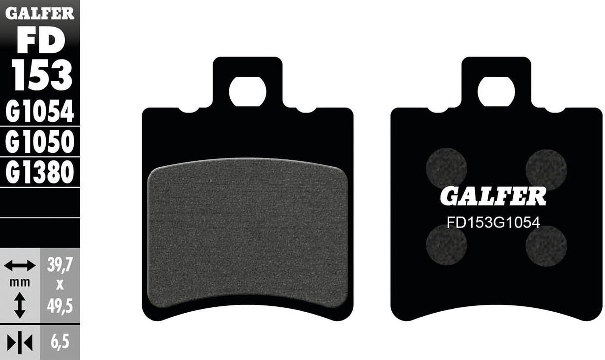 Galfer brake pads fd153 brake pad fd153 g1054 organic