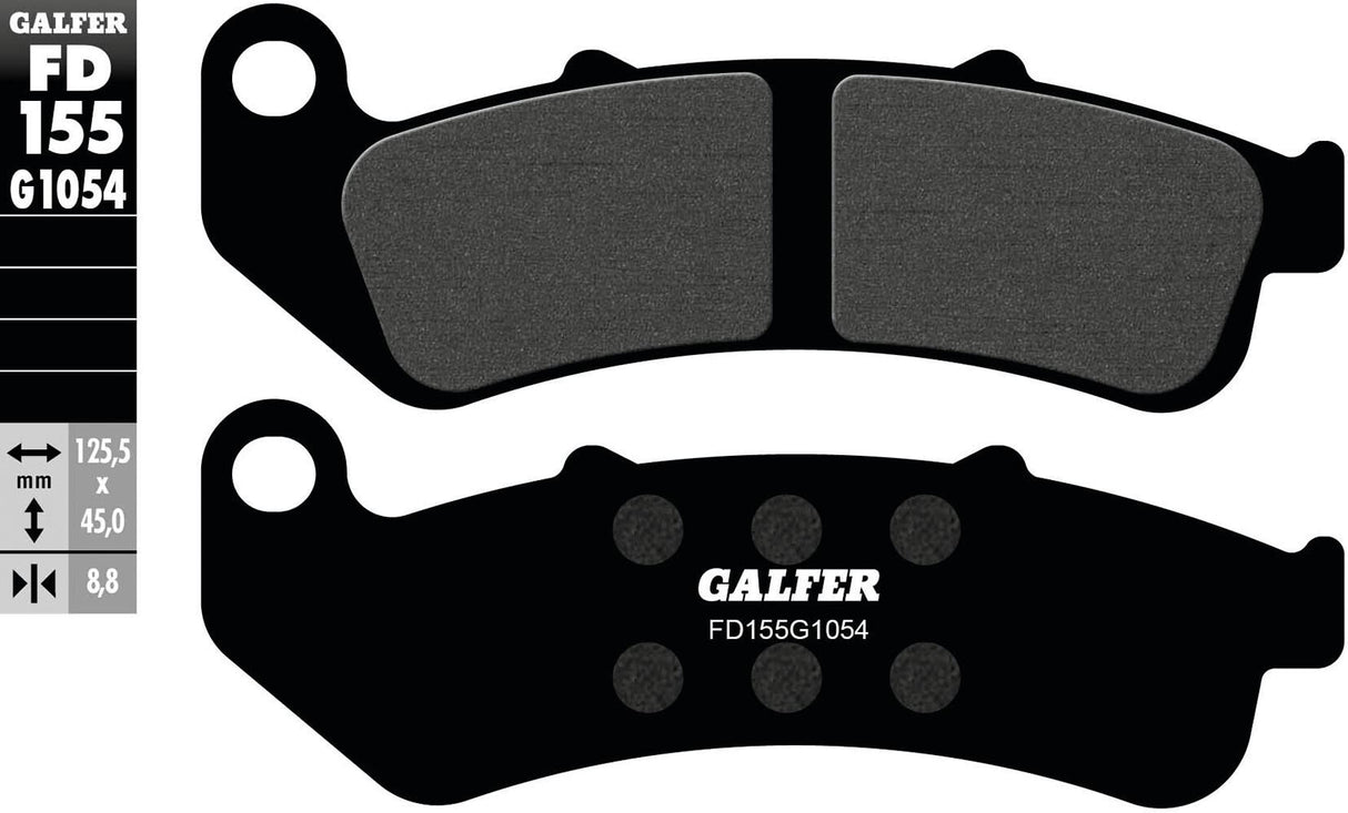 Galfer brake pads fd155 brake pad fd155 g1054 organic