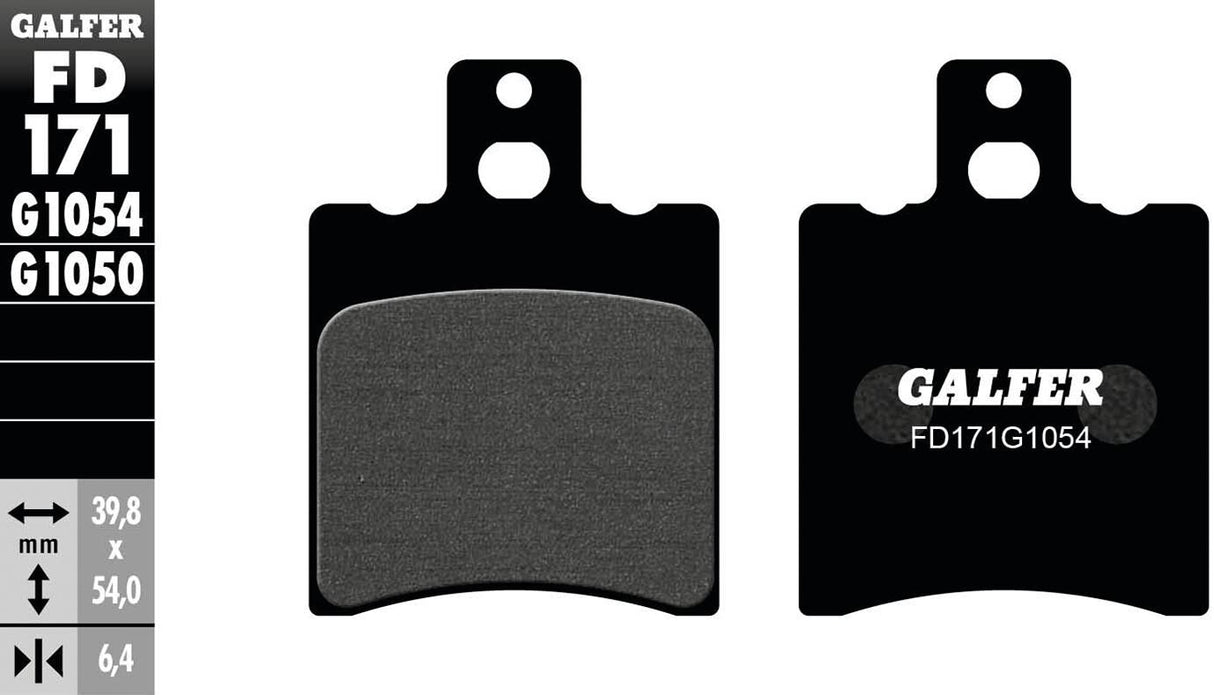 Galfer brake pads fd171 brake pad fd171 g1054 organic