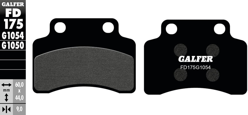 Galfer brake pads fd205 brake pad fd175 g1054 organic