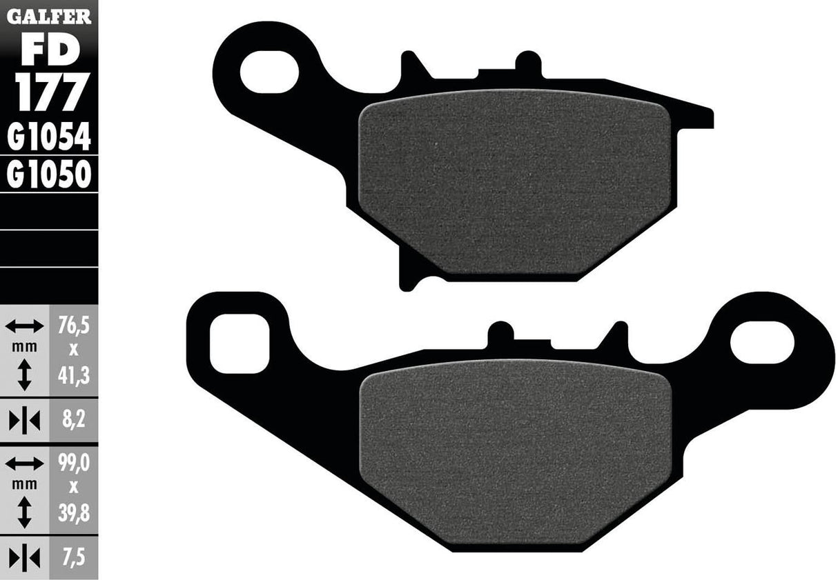 Galfer brake pads fd177 brake pad fd177 g1054 organic