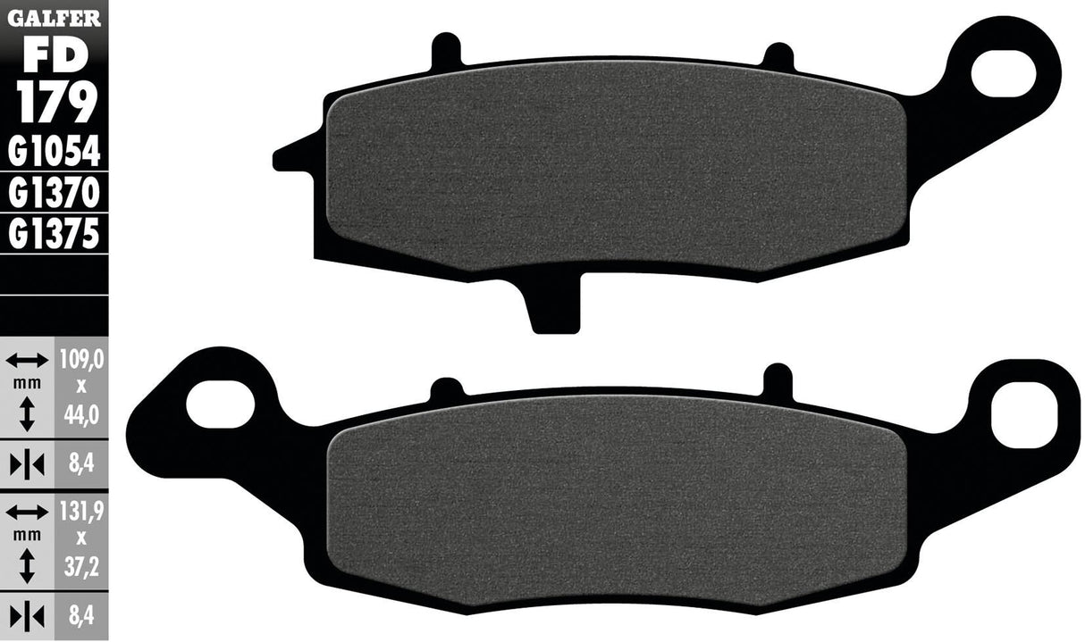 Galfer brake pads fd179 brake pad fd179 g1054 organic