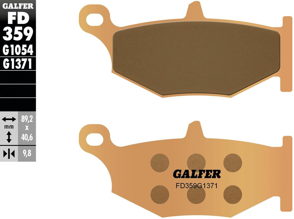 Galfer remblokken fd359 brake pad fd359 g1371 sint.metal street