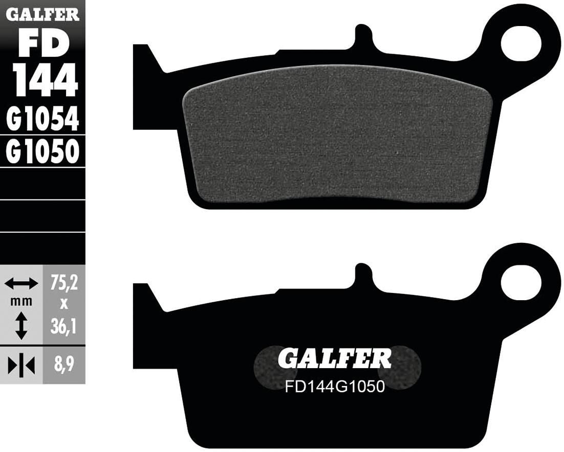 Galfer brake pads fd144 brake pad fd144 g1050 organic