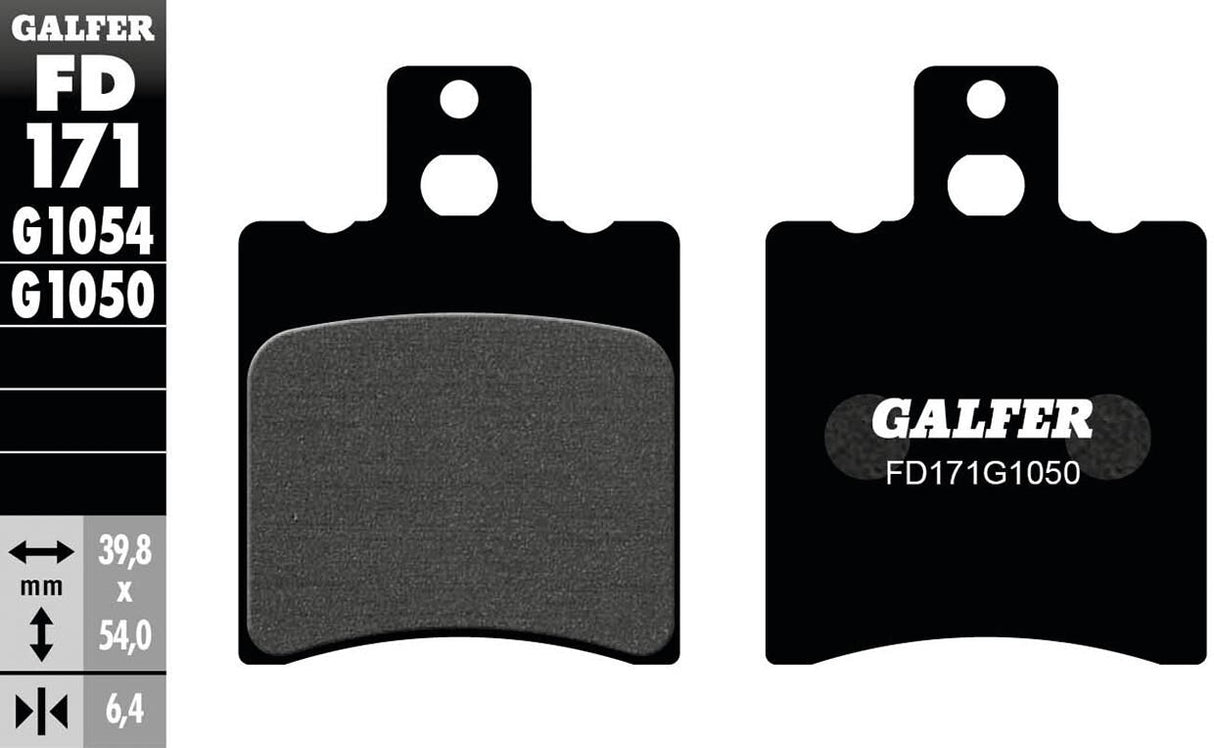 Galfer brake pads fd171 brake pad fd171 g1050 organic
