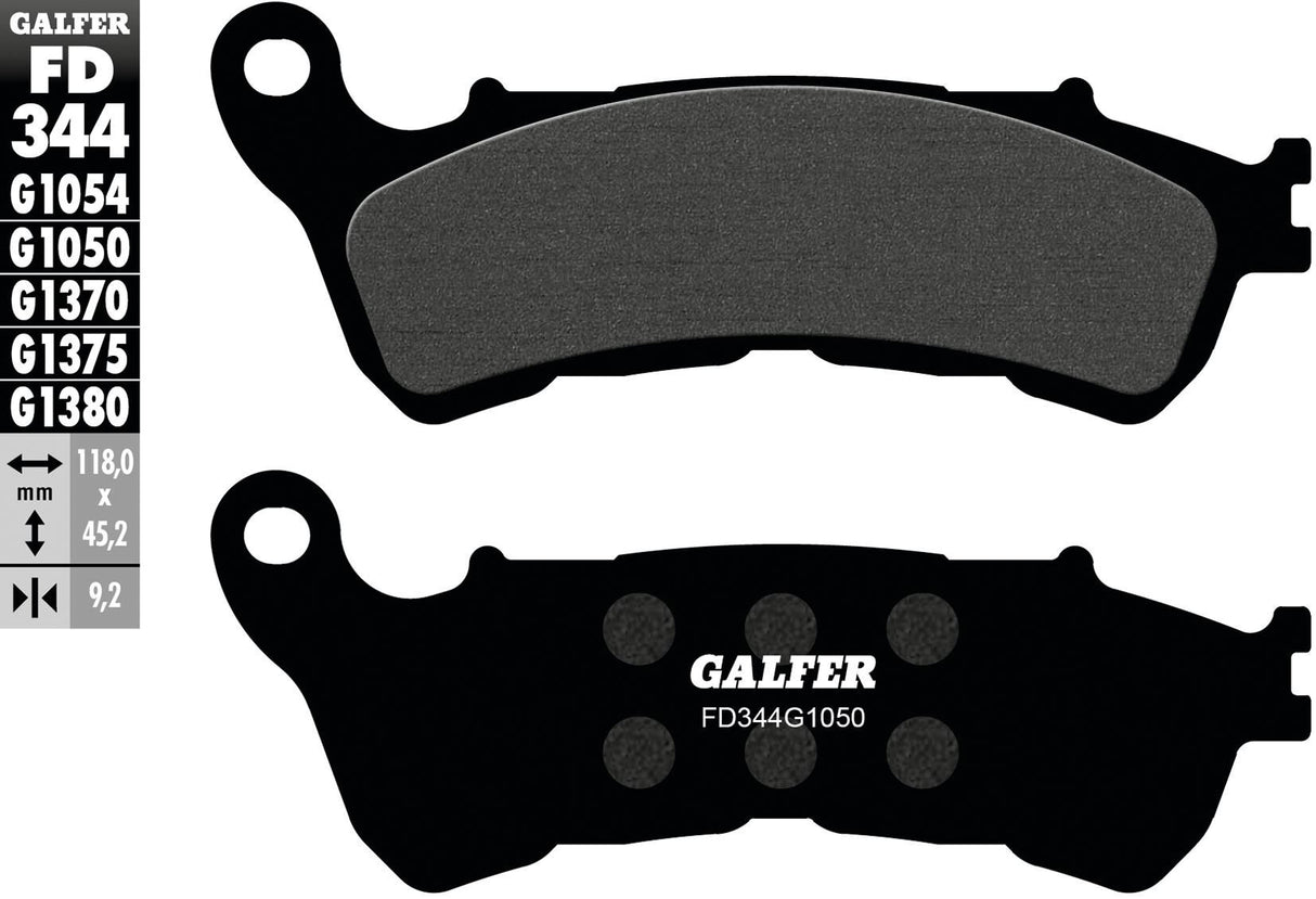 Galfer remblokken fd344 brake pad fd344 g1050 organic scooter