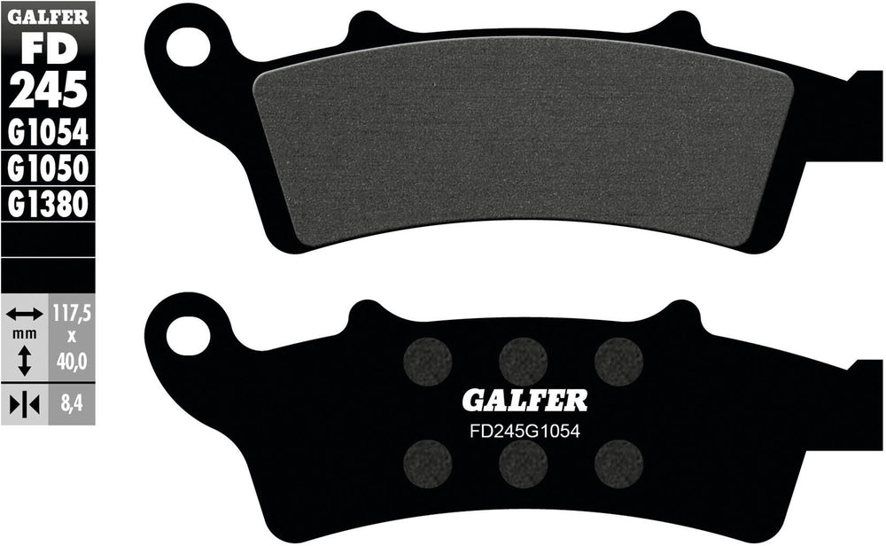 Galfer remblokken fd245 brake pad fd245 g1054 organic