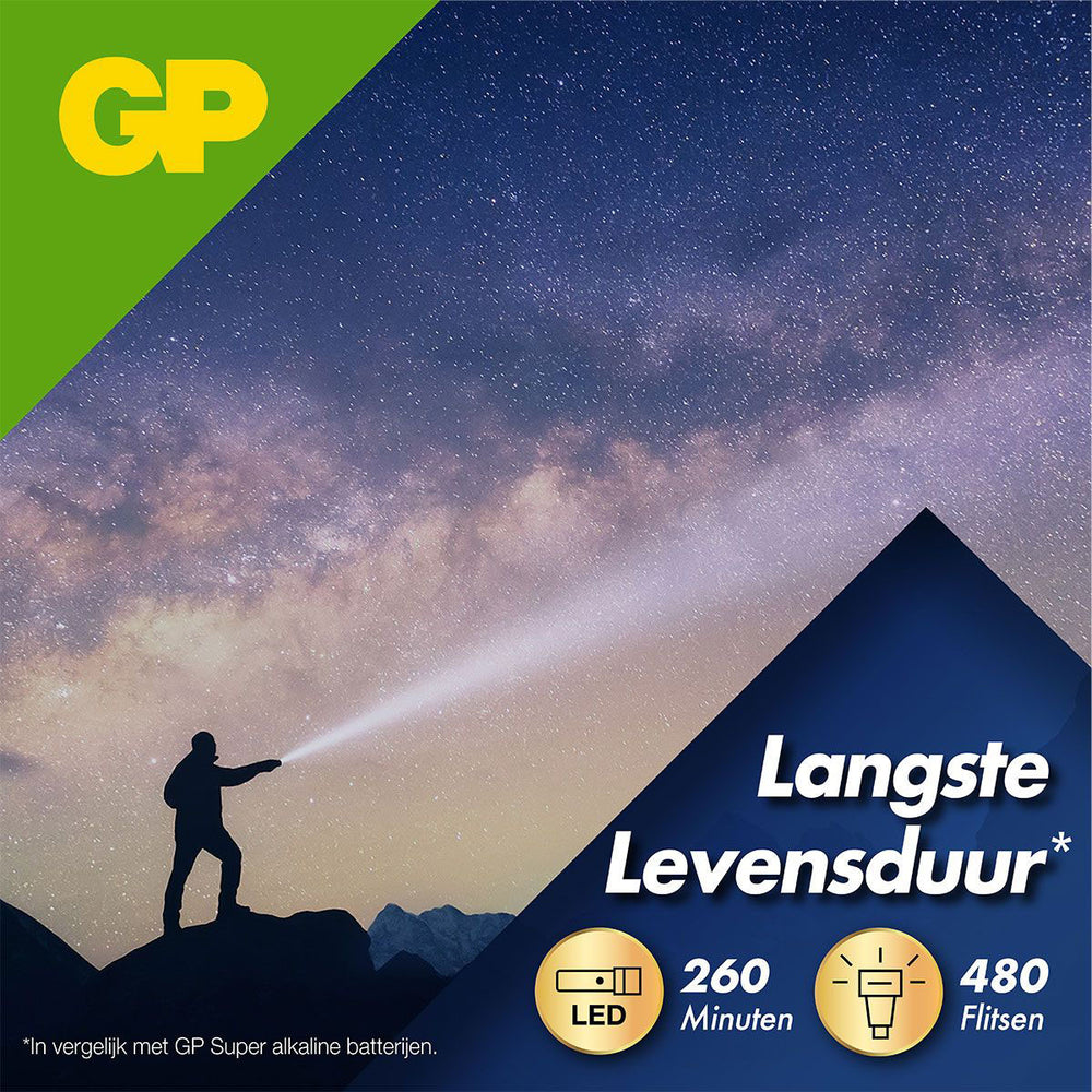 GP Ultra Plus Alcalino AAA Baterias 4pk