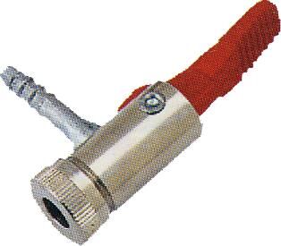 Coming soon tire pump nipple toggle_lever_plug 6mm f.luftpruefer