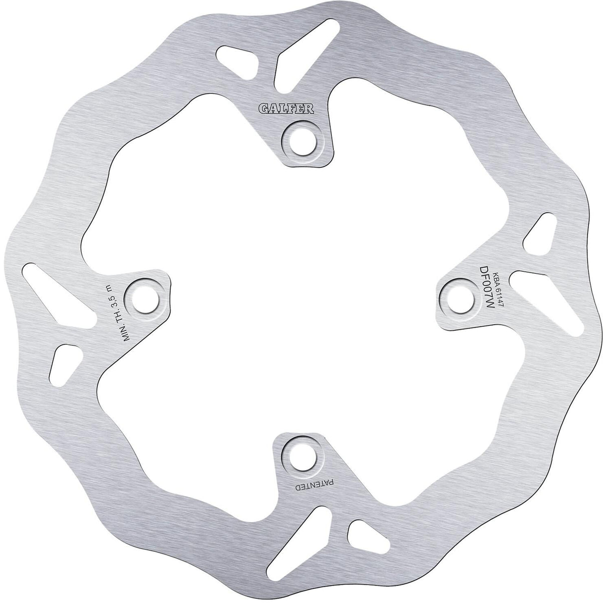 Galfer wave remschijf df007 rotor df007 type w rigid