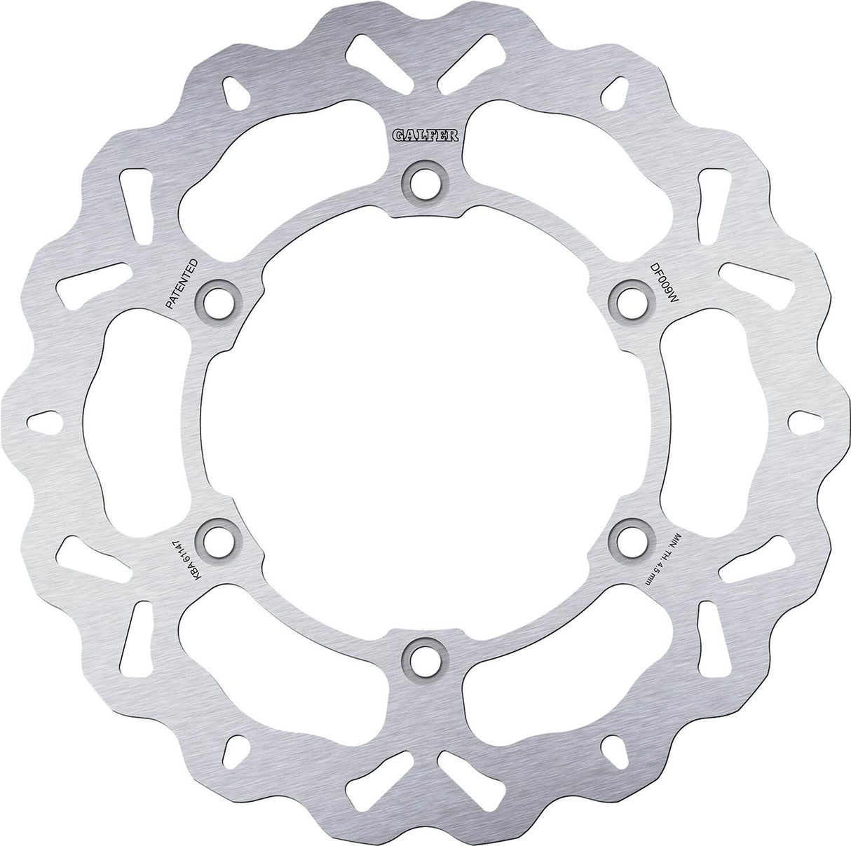 Galfer wave remschijf df009 rotor df009 type w rigid