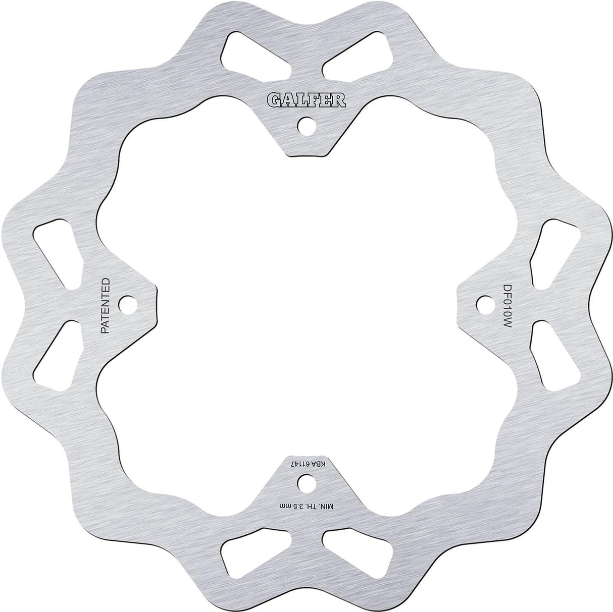 Galfer wave brake disc df010 rotor df010 type w rigid