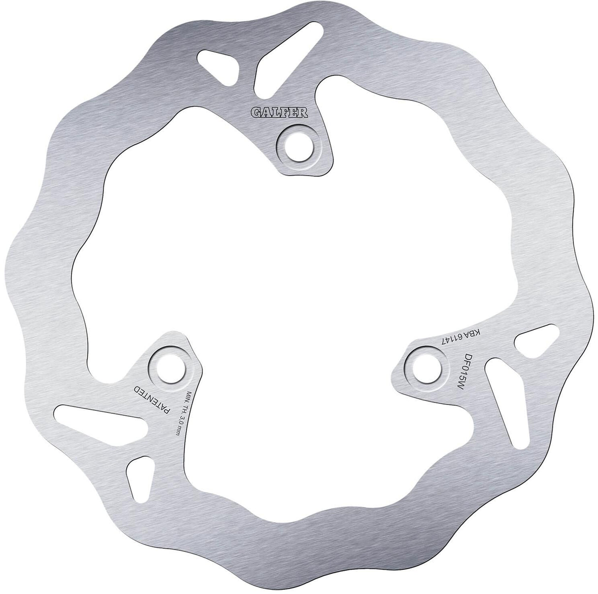 Galfer wave remschijf df015 rotor df015 typw w rigid