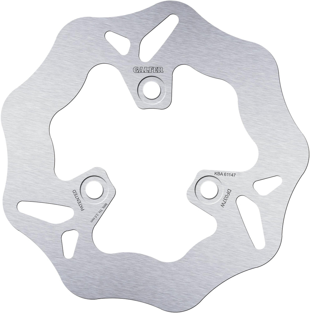 Galfer brake disc df037 rotor df037 type w rigid