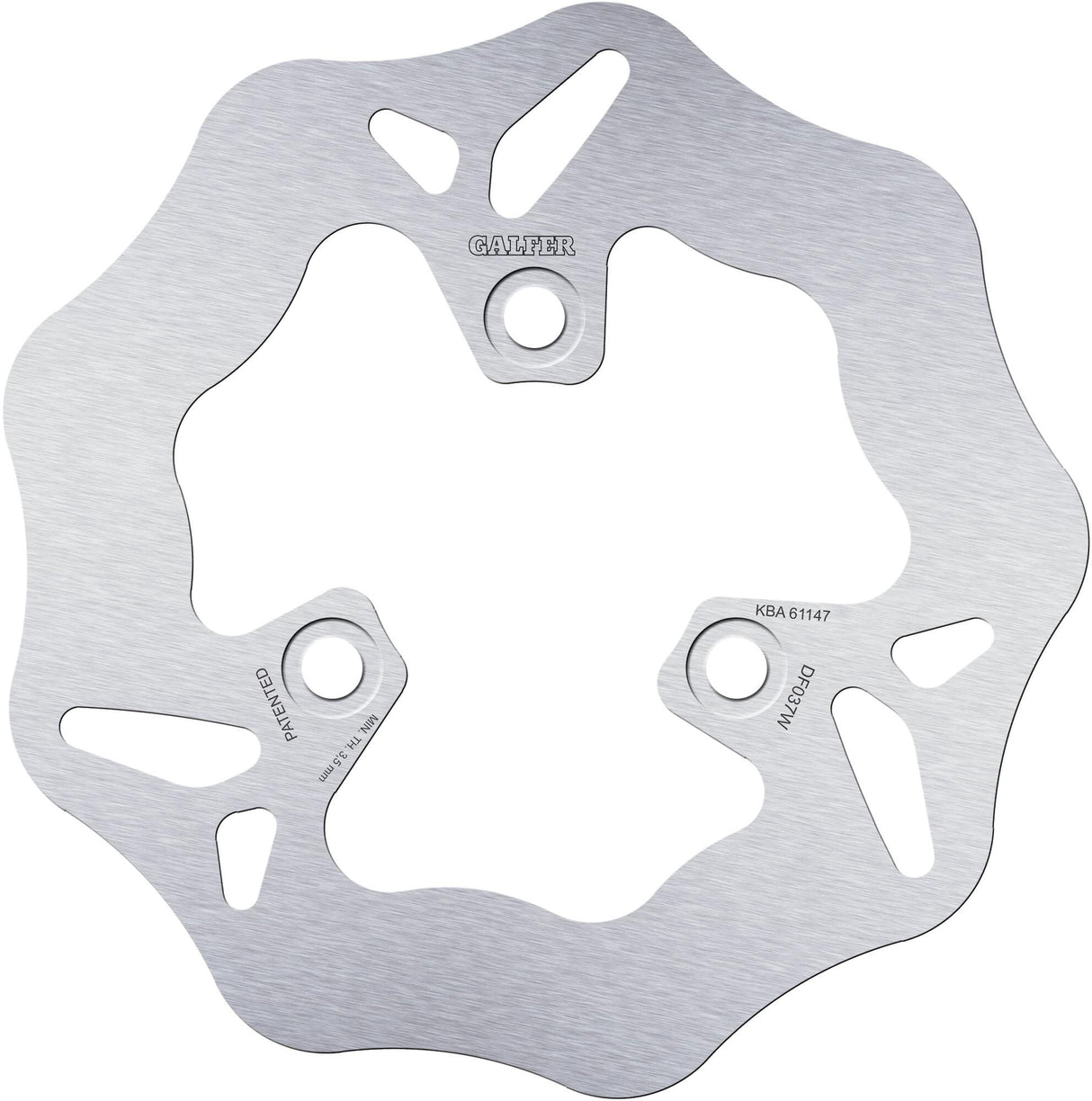 Galfer remschijf df037 rotor df037 type w rigid