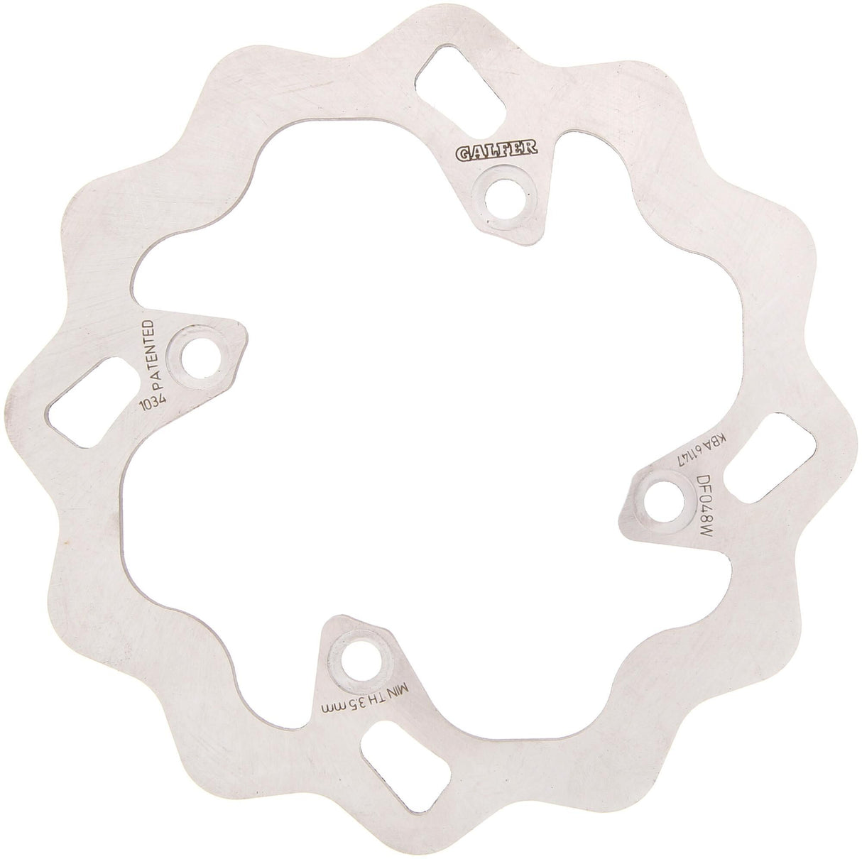 Galfer wave remschijf df048 rotor df048 type w rigid