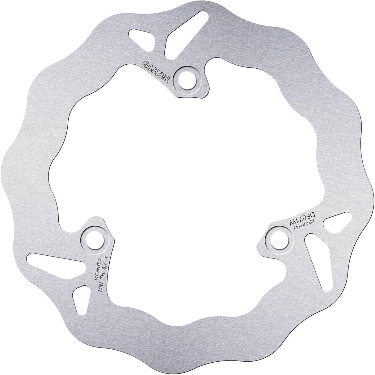 Galfer wave remschijf df071 rotor df071 type w rigid