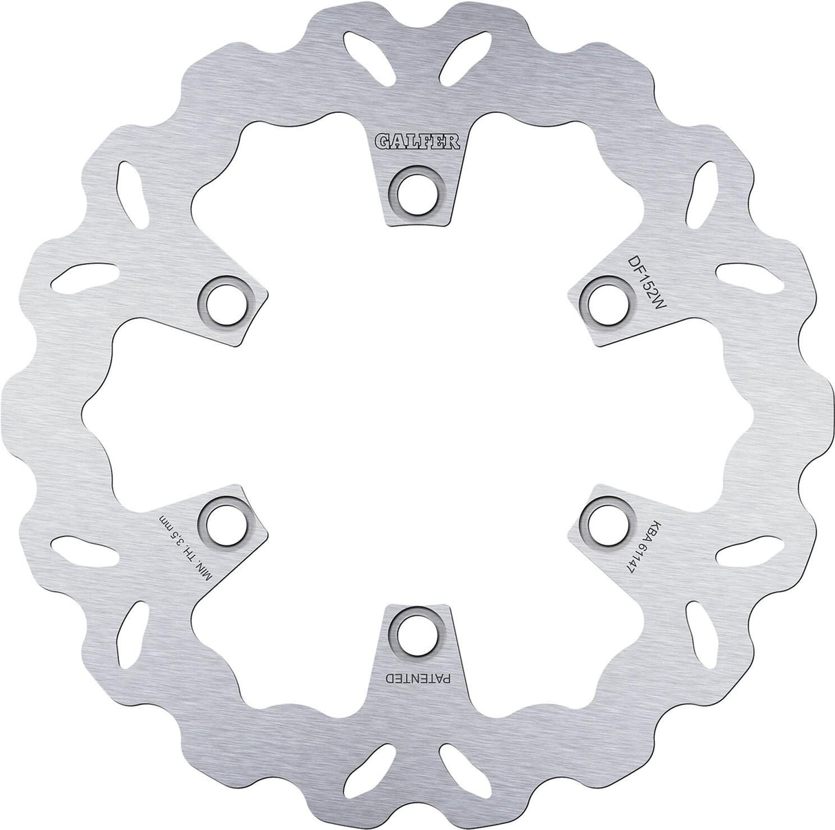 Galfer wave remschijf df152 rotor brake rotors starr r90r