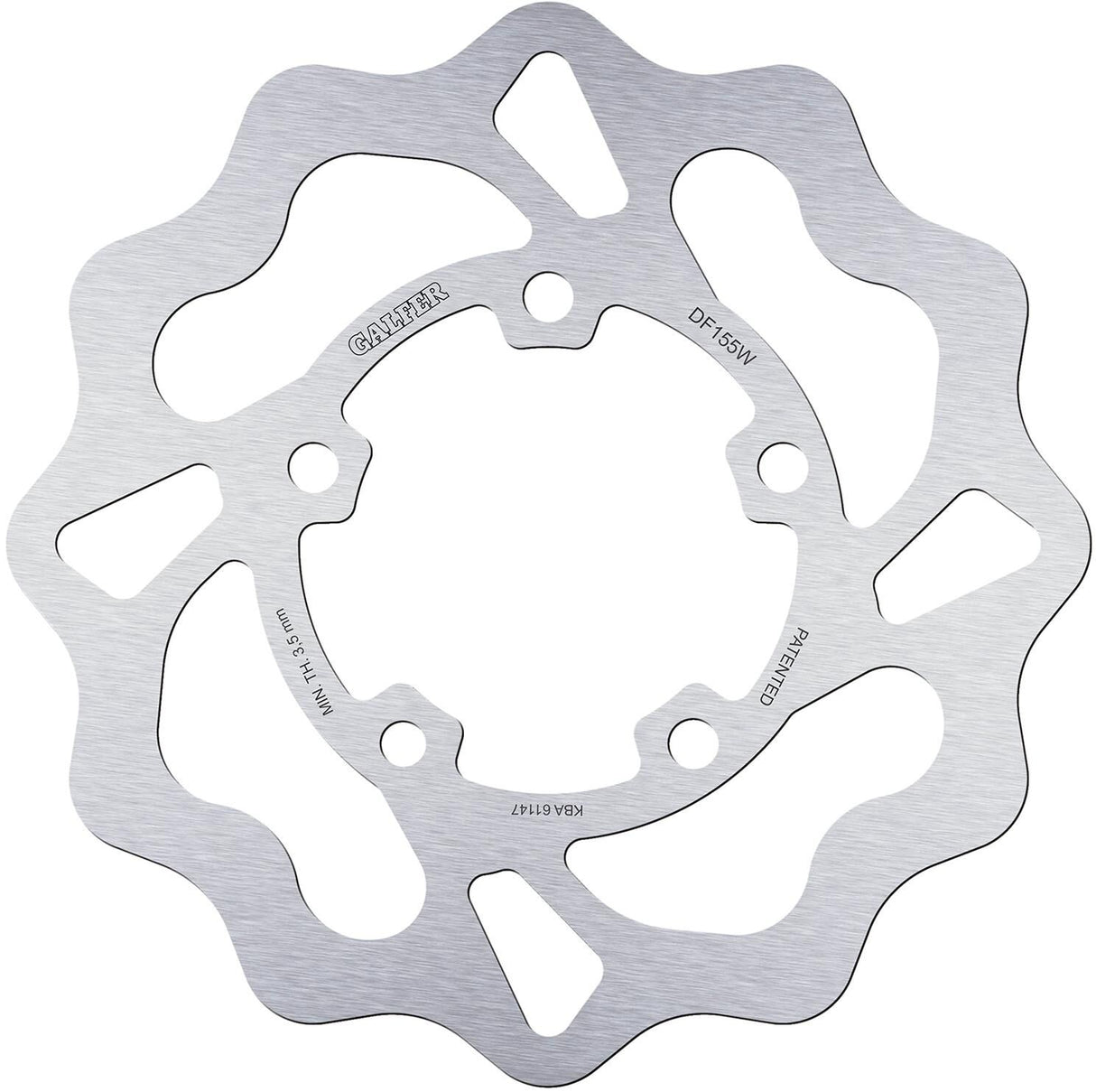 Galfer wave remschijf df155 rotor brake rotors starr r90r