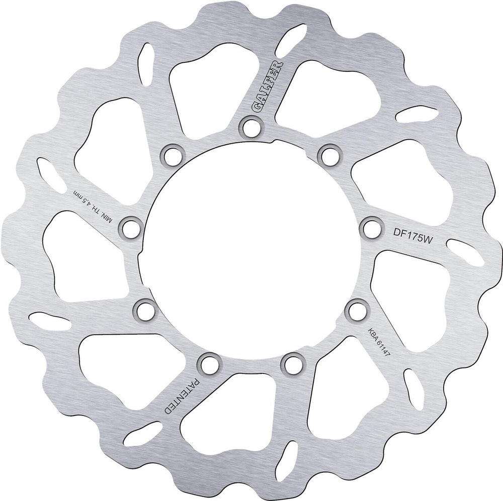 Galfer wave brake disc df175 rotor df175 type w rigid