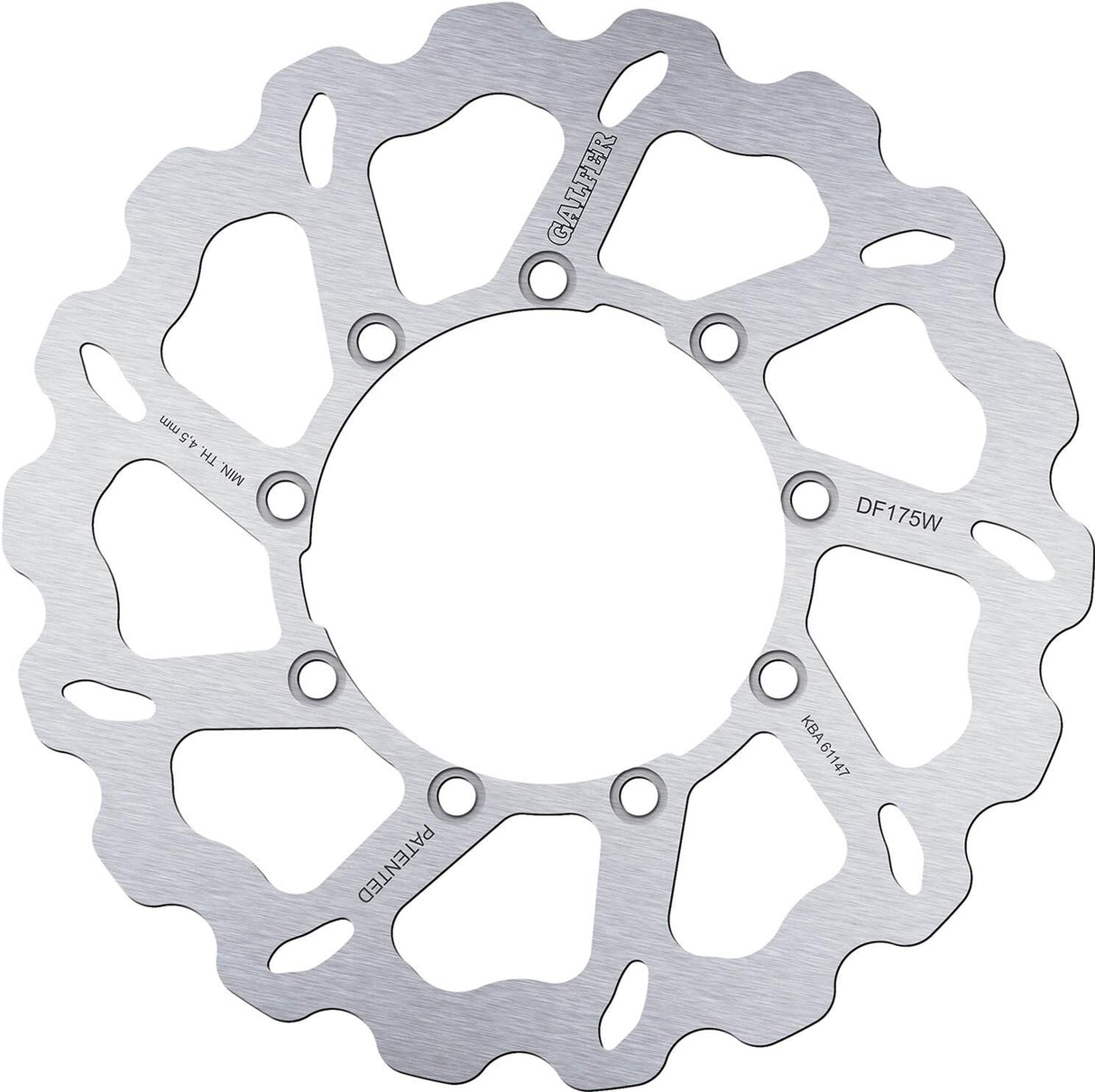 Galfer wave brake disc df175 rotor df175 type w rigid