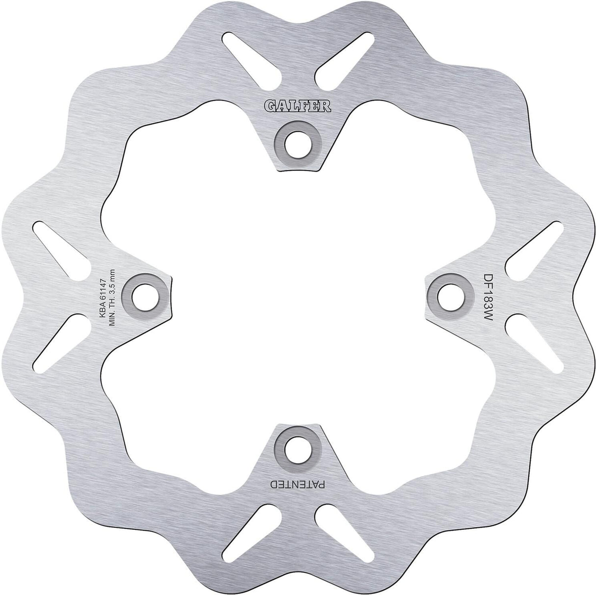 Galfer wave remschijf df183 rotor df183 type w rigid