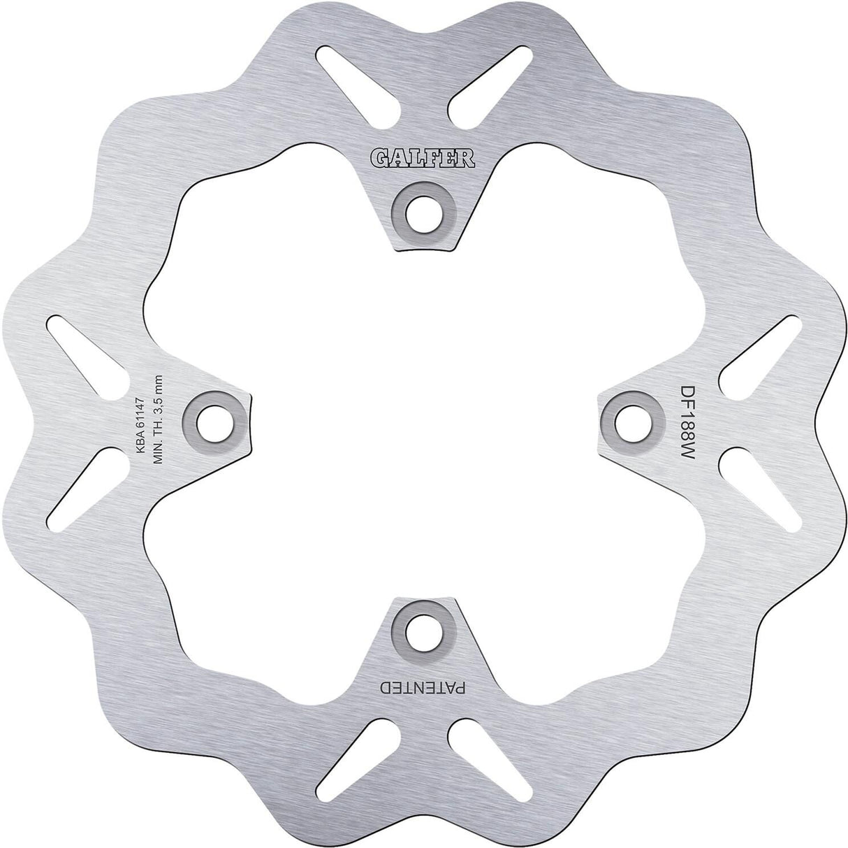 Galfer wave brake disc df188 rotor df188 typw w rigid