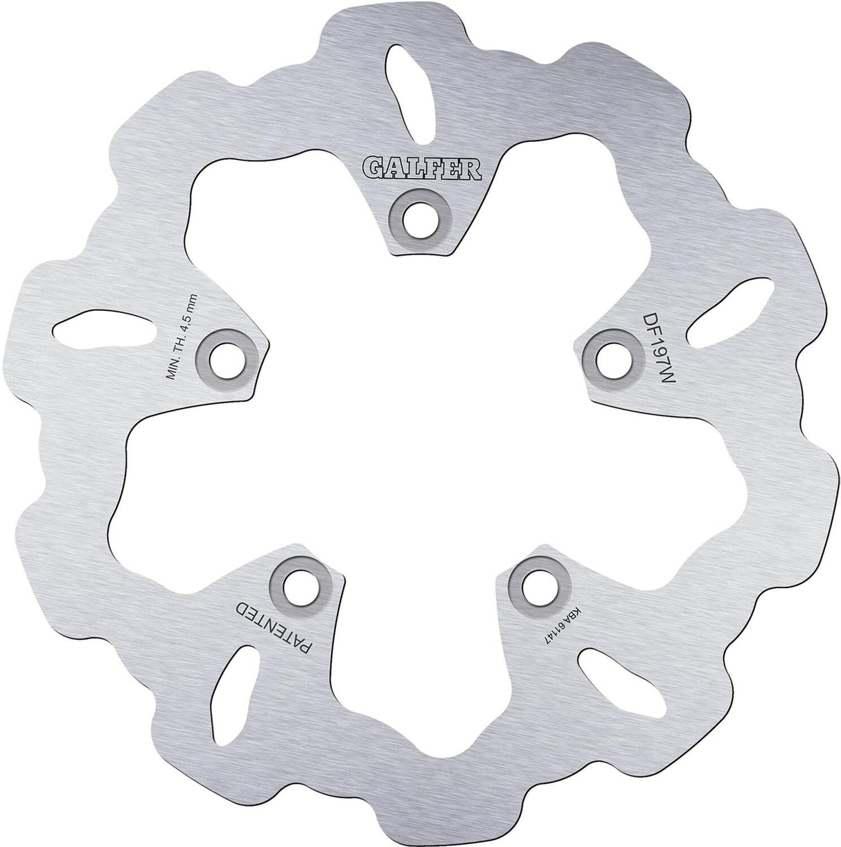 Galfer wave remschijf df197 rotor brake rotors starr r90r