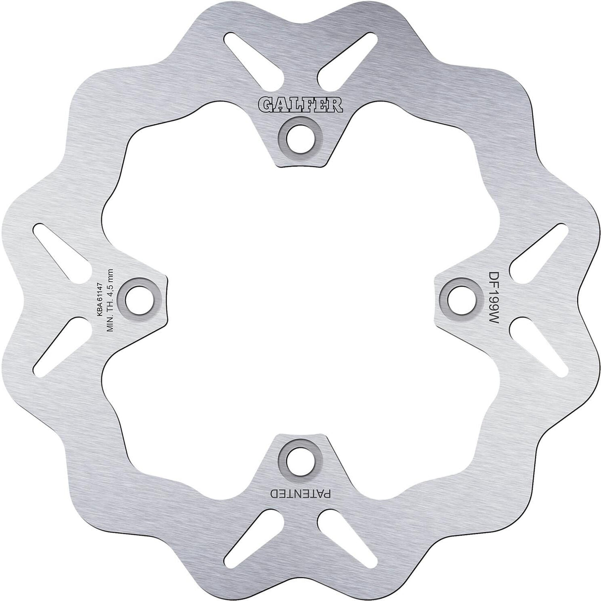 Galfer wave brake disc df199 rotor df199 type w rigid